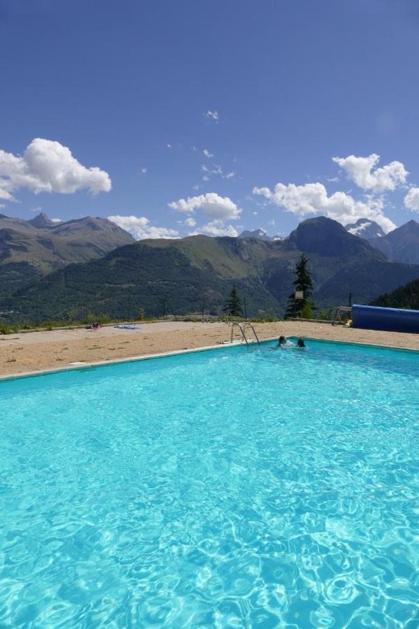Studio Coin Montagne A Auris En Oisans Avec Vue Magnifique Exteriör bild
